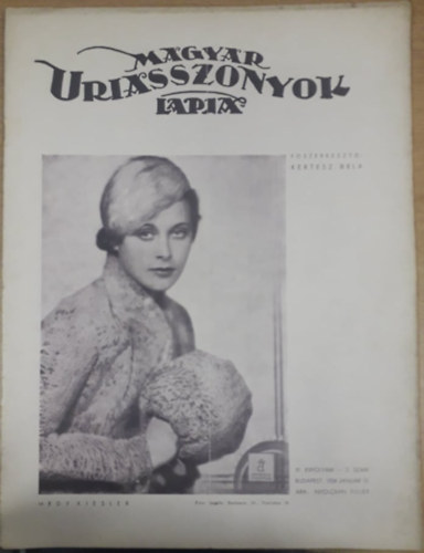 Kertsz Bla (szerk.) - Magyar Uriasszonyok Lapja XI. vfolyam 2. szm - 1934. janur 10.