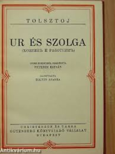 Marcel Prévost - Úr és szolga