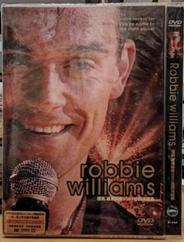 Hamish, Robbie Williams Hamilton - Robbie Williams 2003 (Robin, Weifengtus 2003-as n�metorsz�gi koncert, jap�n kiad�s (1 DVD)