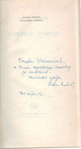 Fodor Andr�s - Tengerek , dombok