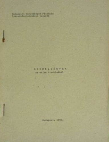 Vigh Gyula - Szemelv�nyek az etika irodalm�b�l