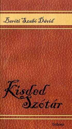 Barti Szab Dvid - Kisded sztr
