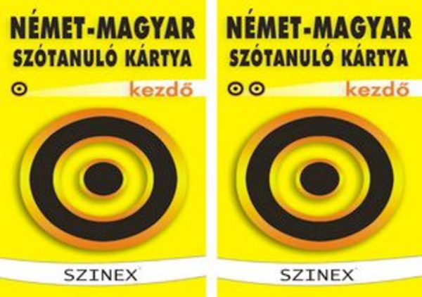 Szinex - N�met-magyar sz�tanul� k�rtya Kezd� 1-2