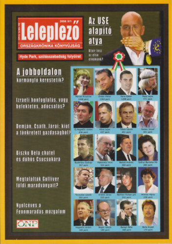 Leleplez - Orszgkrnika knyvjsg (2008) X/1.