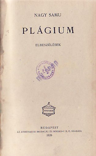Fst Miln, Szini Gyula Nagy Samu - Plgium-Nevetk-A smaragd /Korunk mesterei/