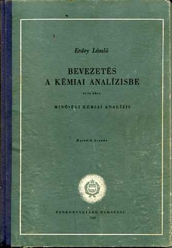 Erdey L�szl� - Bevezet�s a k�miai anal�zisbe I.