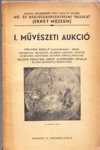 I. Mvszeti Aukci