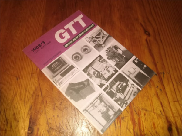 Ismeretlen Szerz - GTT Gpipari Technolgiai Tjkoztat 1988/3