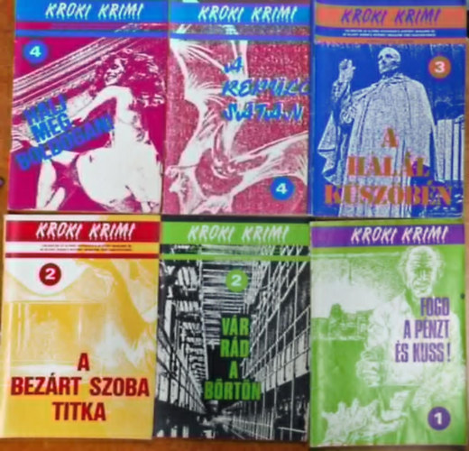 6db Kroki Krimi -1,2,3,4 ms vfolyam