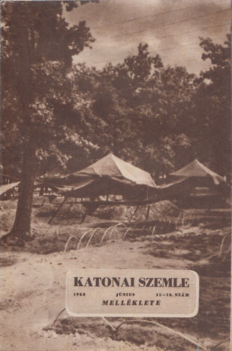 Katonai Szemle melléklete 1952. június 11-12. szám