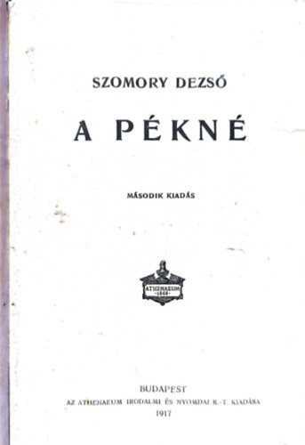 Szomory Dezs� - A p�kn�