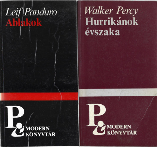 2 db Modern knyvtr, Walker Percy: Hurriknok vszaka, Leif Panduro: Ablakok