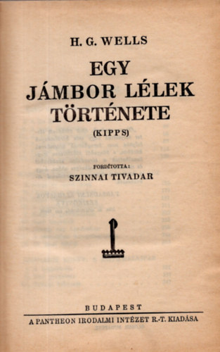 H. G. Wells - Egy jmbor llek trtnete (KIPPS)