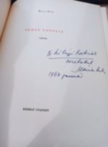 M�ria B�la - N�m�n vonulsz. Versek.
