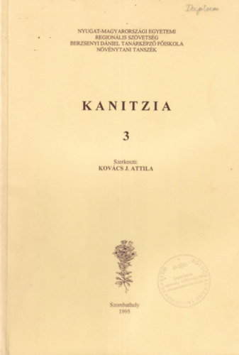 Kovcs J. Attila - Kanitzia 3