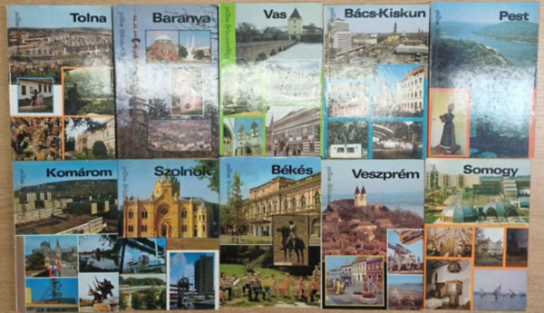 16 db a Magyarorsz�g megy�i sorozatb�l