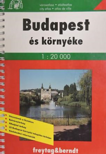 () - Budapest �s k�rny�ke 1:20 000 (freytag & berndt)