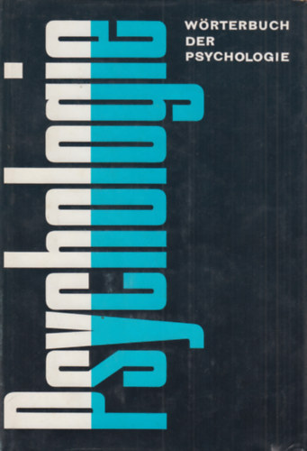 W�rterbuch der Psychologie