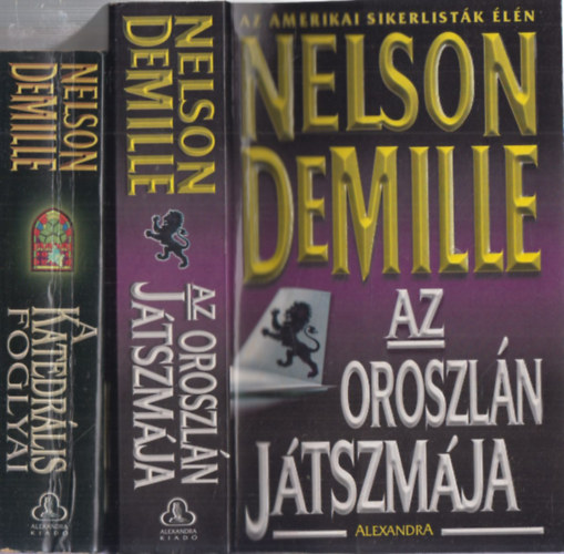 Nelson DeMille - 2db Nelson DeMille krimi - Az oroszln jtszmja + A katedrlis foglyai