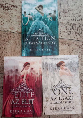 Kiera Cass - A párválasztó 1-3.: A párválasztó (1.) + Az elit (A párválasztó 2.) + Az igazi (A párválasztó 3.)