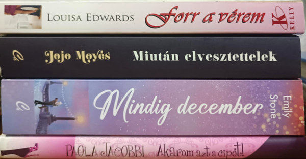 Paola Jacobbi, Louisa Edwards, Emily Stone Jojo Moyes - Romantikus k�nyvcsomag