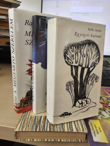 Raffai Sarolta - 3 db Raffai Sarolta k�nyv, K�NYVMENT� AJ�NLAT: Egyszeri kaland+ Asszonyok a Vir�g utca n�gyben+ Megtart� szerelem