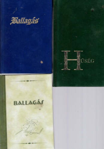 G�g�ny Csaba, Gombos Andrea, Steiner �gota  Ferenczin� Sz�kely Ildik� (szerk) - 3 db verses k�tet: Ballag�s + Ballag�s + H�s�g