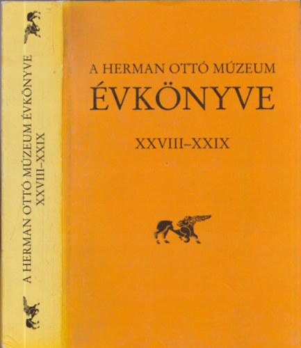 A Herman Ott� M�zeum �vk�nyve XXVIII-XXIX.