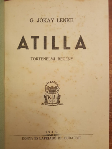 G. Jókay Lenke - Atilla