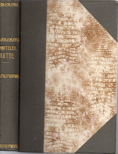 Eckhardt Sndor; Arthur Schnitzler - Anatol -sznm colligatum