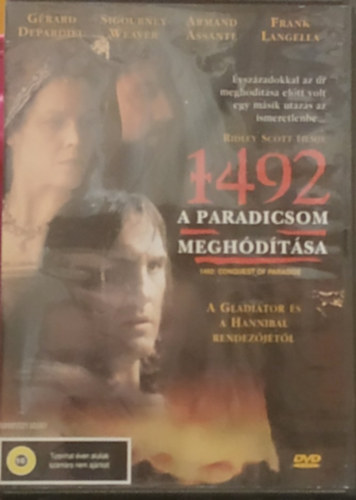 Gérard Depardieu Sigourney Weaver - 1492 - A paradicsom meghódítása (1 DVD)