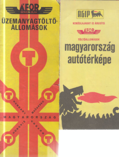 2 db. ÁFOR töltőállomások térkép