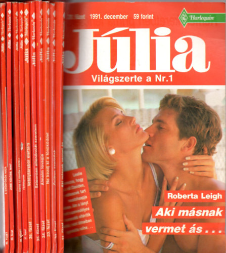 ismeretlen - 10 db Jlia magazin. 31-40.fzet (Aki msnak vermet s..+rlten szeretlek+Ne kezdj ki a fnkddel+lmaim lovagja