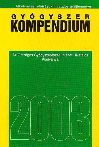 Gygyszer kompendium 2003