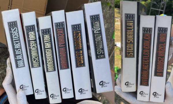 Greg Iles - Greg Iles k�nyvcsomag (9 db k�nyv) / Hal�los retteg�s, Huszonn�gy �ra, Hongkongi aktok, Harmadik fokozat, Fekete kereszt, A spandaui f�nix, Isteni sugallat, Kit�r�lhetetlen eml�k, A gonosz k�zel van