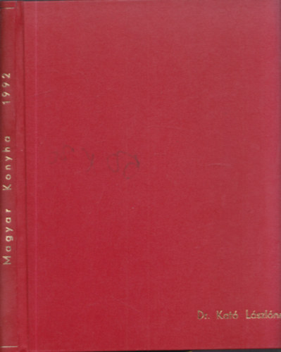 F.Nagy Ang�la - Magyar Konyha 1992/1-4. (teljes �vfolyam egybek�tve)