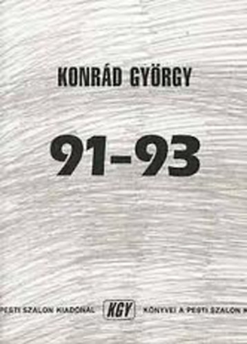 Konrd Gyrgy - 91-93 (dediklt)