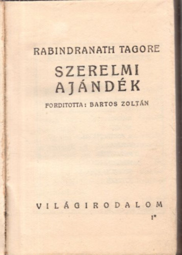 Rabindranath Tagore - Szerelmi ajndk.