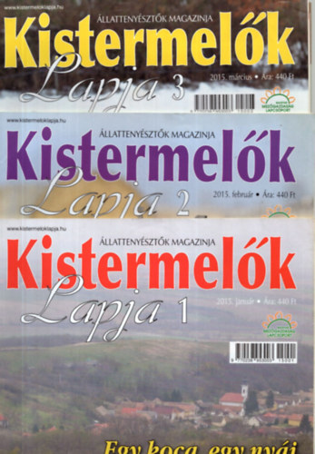 Bagi Orsolya - Kistermel�k Lapja 2015. teljes 59. �vf. ( 1-12. sz�m egy�tt )