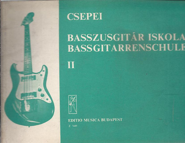 Csepei Tibor - Basszusgitár iskola 2. - Z7449