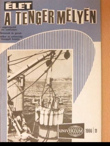 Univerzum - let a tenger mlyn 1966/1.