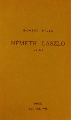 Gombos Gyula - Nmeth Lszl (vzlat)