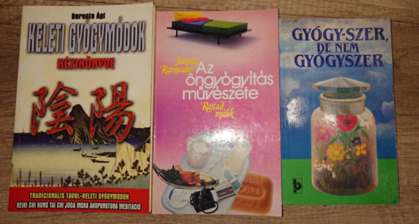 Berente Ági Janette Rainwater - 3 könyv az alternatív gyógyászatról: Gyógy-szer, de nem gyógyszer, Az öngyógyítás művészete, Keleti gyógymódok kézikönyve