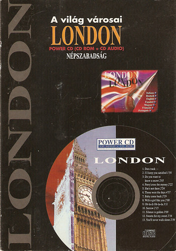 A vil�g v�rosai: London CD-Rom