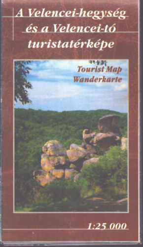 A Velencei-hegység és a Velencei-tó turistatérképe (1:25000)