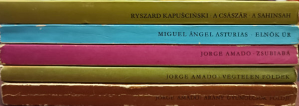 Miguel Angel Asturias, Jorge Amando Ryszard Kapuscinski - Eurpa zsebknyvek knyvcsomag