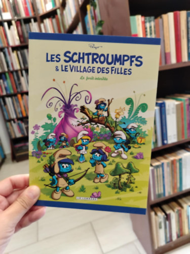Les Schtroumpfs le village des filles (A tiltott erd�) Hupik�k T�rpik�k francia nyelven