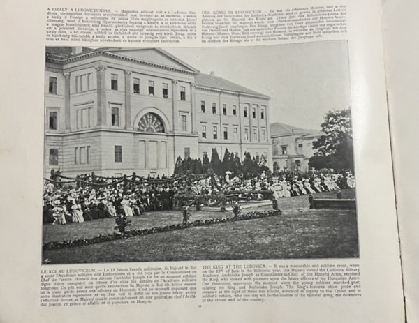 Magyarország a millenium idejében (Magyar Királyi Államvasutak ajándéka) - többnyelvű