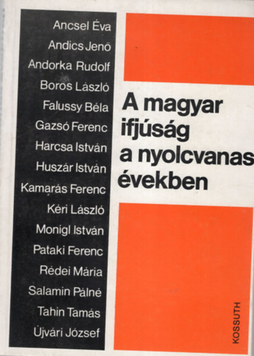 A magyar ifjsg a nyolcvanas vekben