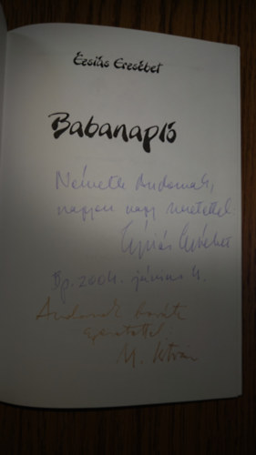 �zsai�s Erzs�bet - Babanapl� (dedik�lt)